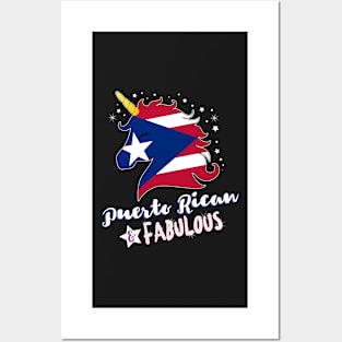 Puerto Rican & Fabulous Unicorn Posters and Art